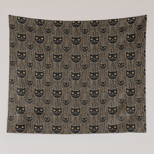 Item preview, Black Cat Pattern designed and sold by DreadX3.