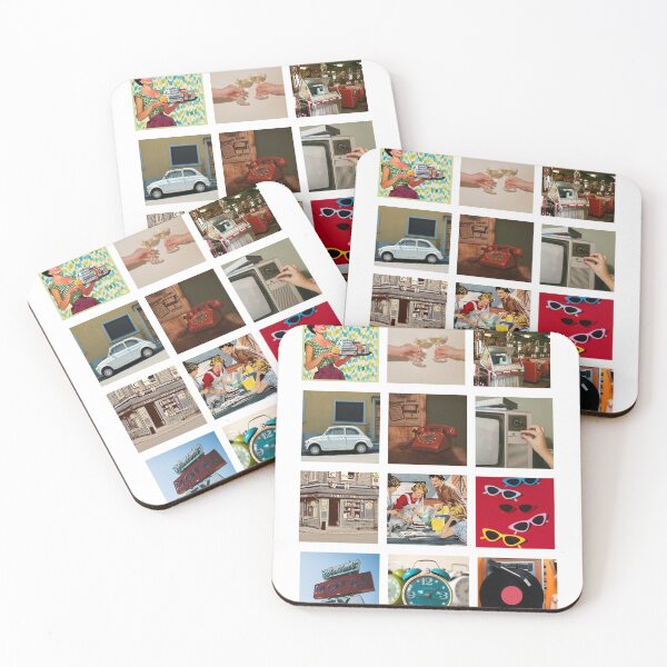 Item preview, Retro 1950's Diner Style Print designed and sold by Femme Pastel Collective.