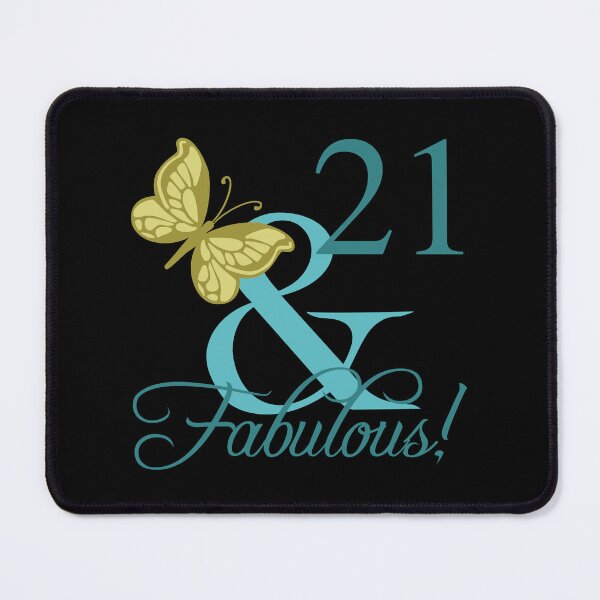 Item preview, Fabulous 21st birthday! designed and sold by thepixelgarden.