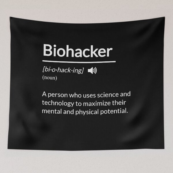 Item preview, Funny Biohacking Definition designed and sold by MrEddie10.