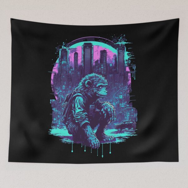 Item preview, Monkey Art-The New Monkey designed and sold by letsgetinspired.