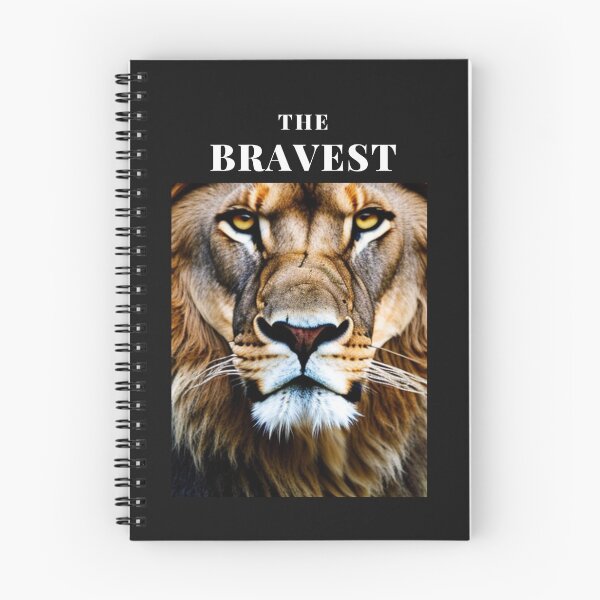 Item preview, The Bravest Lion: Inspirational Portrait Design designed and sold by VoiceOfTheHeart.