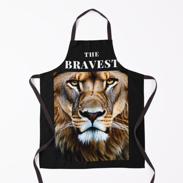 Item preview, The Bravest Lion: Inspirational Portrait Design designed and sold by VoiceOfTheHeart.