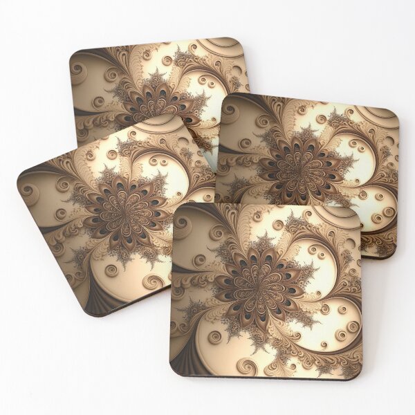 Item preview, Abstract Floral Neutral Botanical Print  designed and sold by FloralFancy.