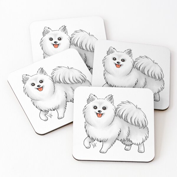 Item preview, Pomeranian - White designed and sold by Jennifer Stolzer.