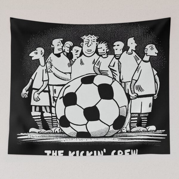 Item preview, The Kickin' Crew designed and sold by Monster's Den.