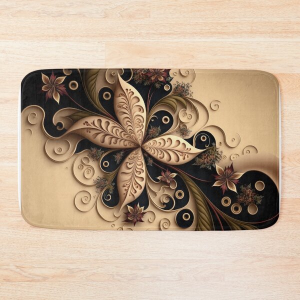 Item preview, Abstract Floral Neutral Botanical Print  designed and sold by FloralFancy.