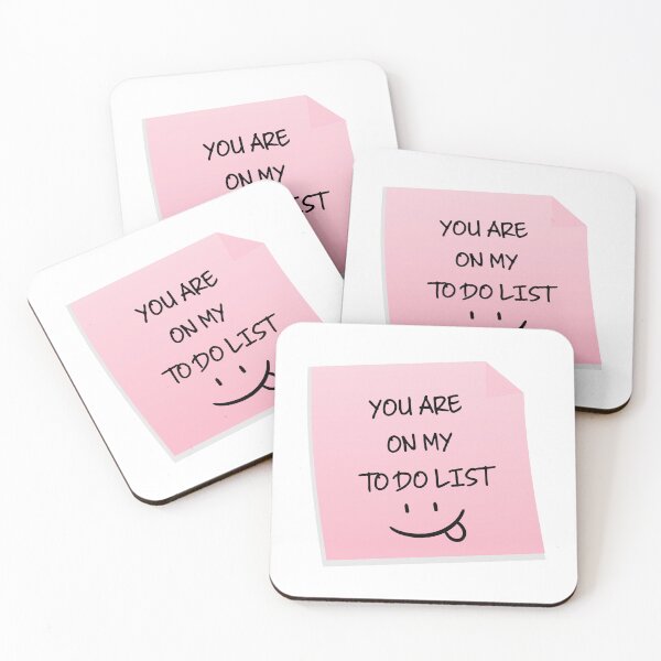 Item preview, You Are On My To Do List Funny Sarcastic Valentine's Day Gift designed and sold by mariejosee22.