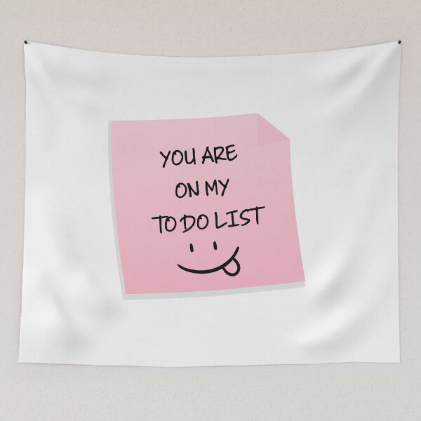 Item preview, You Are On My To Do List Funny Sarcastic Valentine's Day Gift designed and sold by mariejosee22.