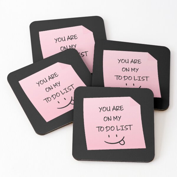 Item preview, You Are On My To Do List Funny Sarcastic Valentine's Day Gift designed and sold by mariejosee22.