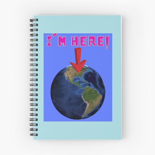 Aperçu de l'œuvre je suis ici! créée et vendue par Spacehangover.