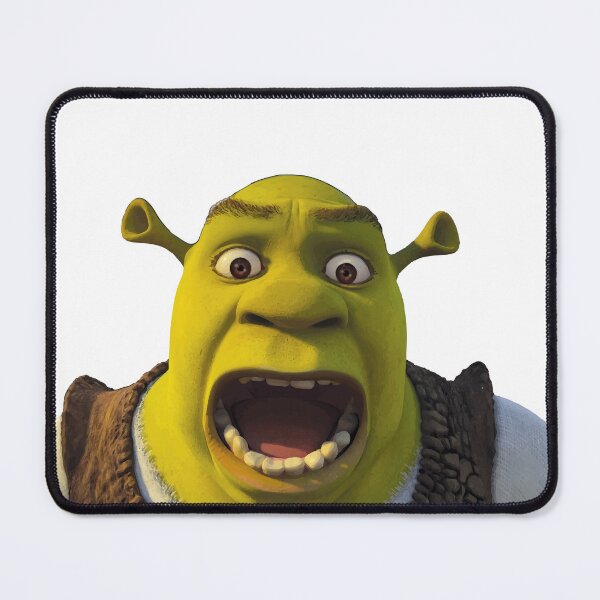 Item preview, Surprised Shrek Meme Sticker – Funny "Ahh! You Just Scared Shrek" Decal designed and sold by Cam-Guay.