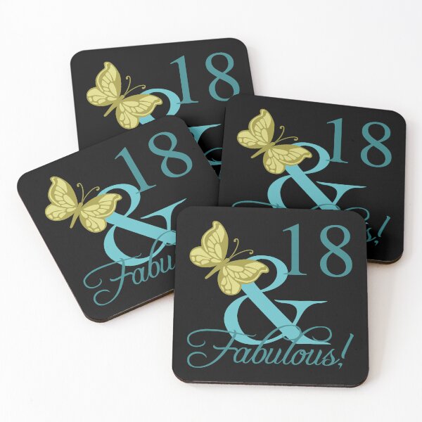 Item preview, Fabulous 18th birthday! designed and sold by thepixelgarden.