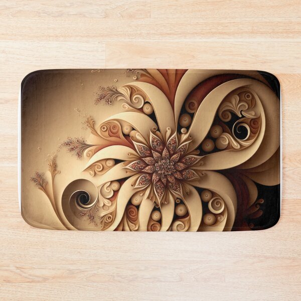 Item preview, Abstract Floral Neutral Botanical Print  designed and sold by FloralFancy.