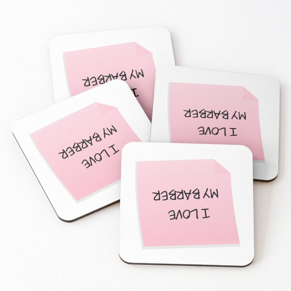Item preview, I Love My Barber Funny Sarcastic Valentine's Day Gift designed and sold by mariejosee22.