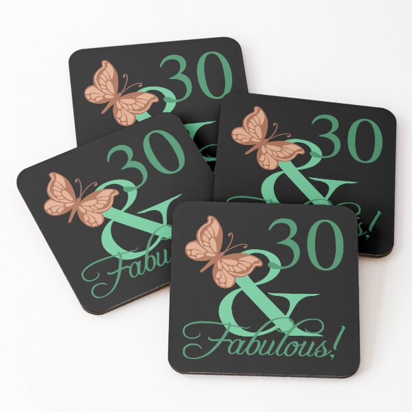 Item preview, Fabulous 30th birthday! designed and sold by thepixelgarden.