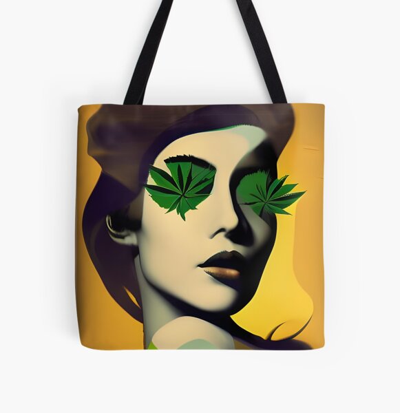 Item preview, Weed Beauty - digital acrylic painting designed and sold by theWeppen.