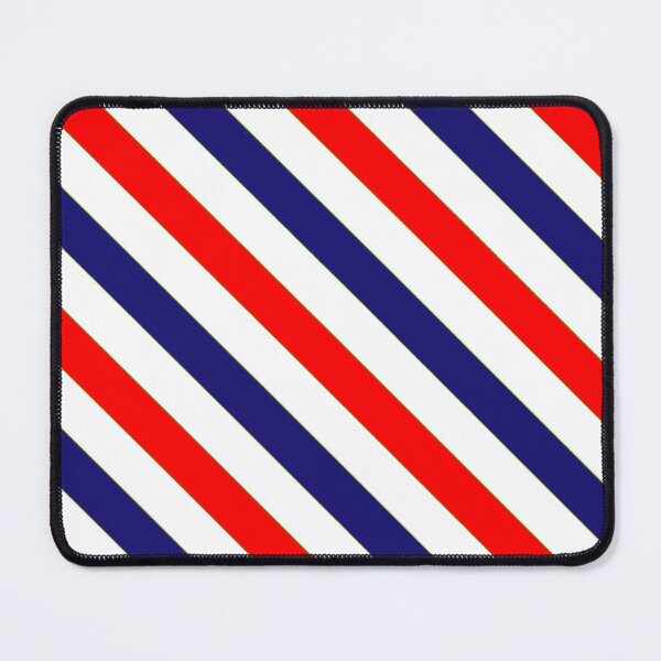Item preview, Red white blue barber stripes mod design designed and sold by ModSupporters.