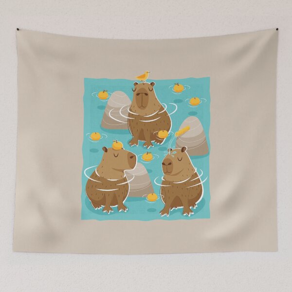 Item preview, Chilling Capybara designed and sold by miavaldez.