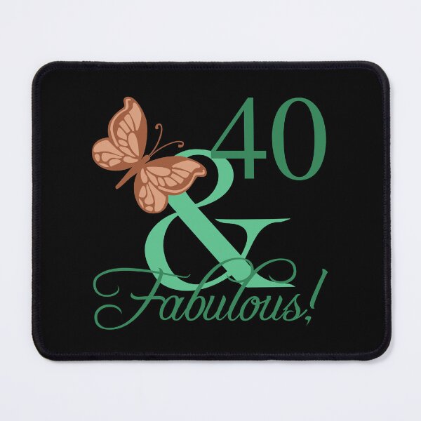 Item preview, Fabulous 40th birthday! designed and sold by thepixelgarden.