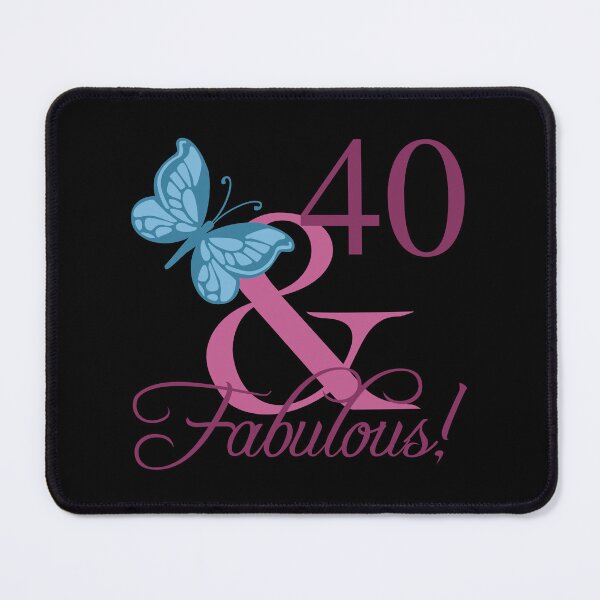 Item preview, Fabulous 40th birthday! designed and sold by thepixelgarden.