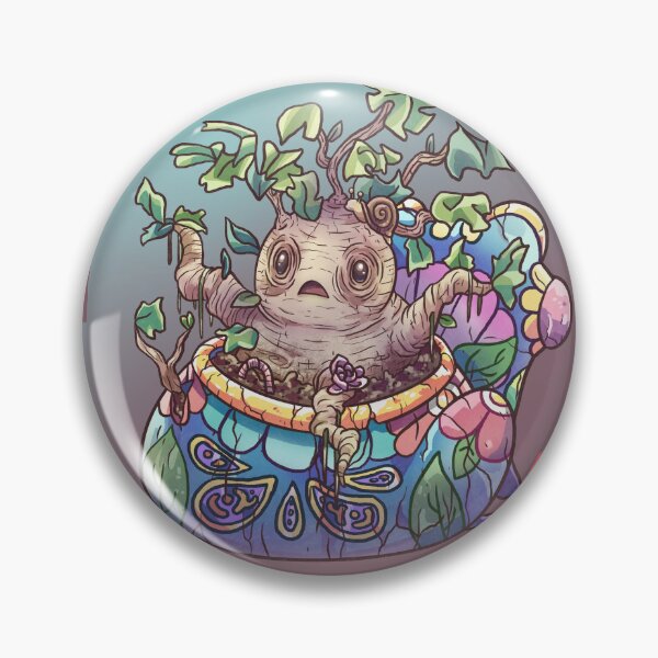 Item preview, Baby Mandrake in pot designed and sold by MedussaSolar.