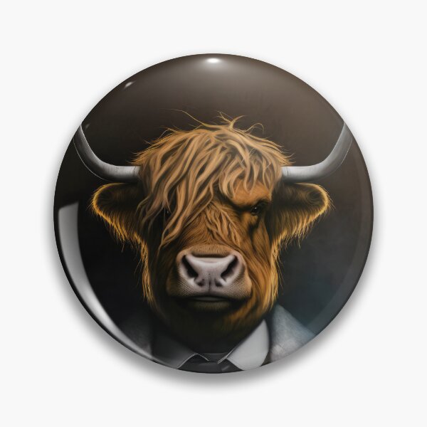 Item preview, Scottish highland cattle drink whiskey designed and sold by PixelPack Design.