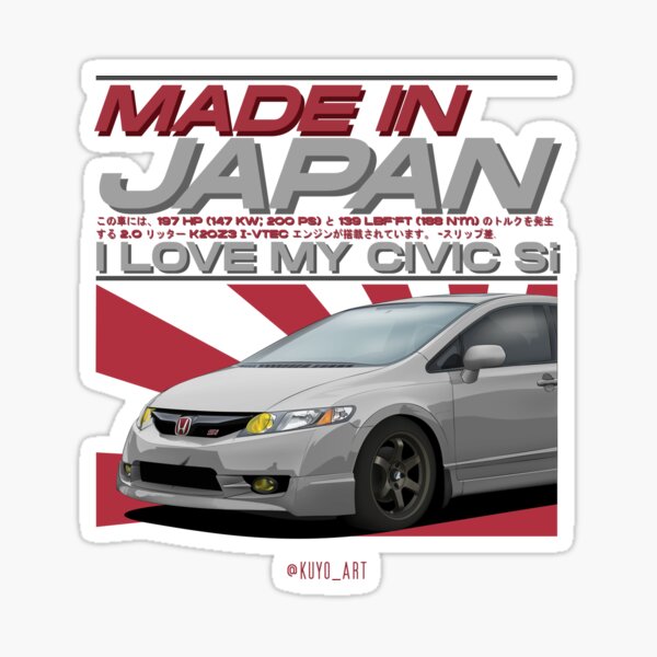 Made In Japan, Car Decal, Bumper Sticker, Truck Decal, Funny Car Decal - Foto 4