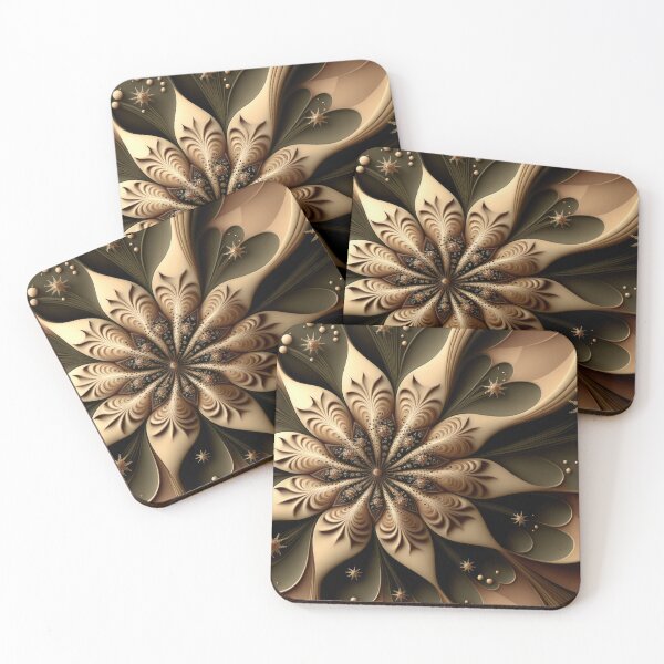 Item preview, Abstract Floral Neutral Botanical Print  designed and sold by FloralFancy.