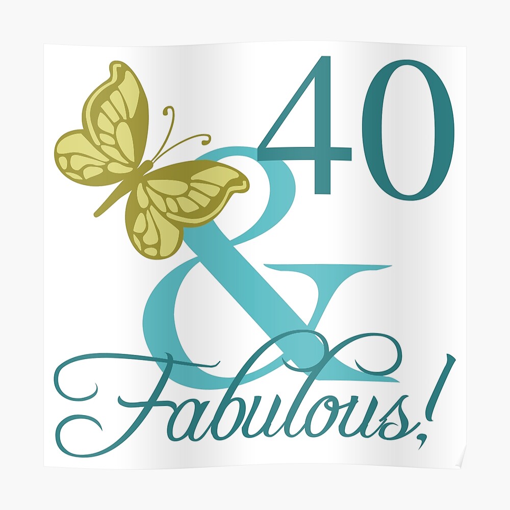 Celebrating 40th Anniversary Sticker for Sale by thepixelgarden