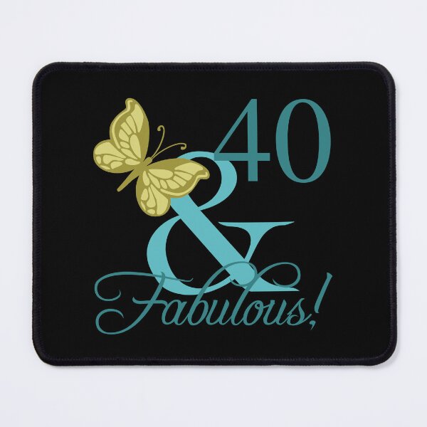 Item preview, Fabulous 40th birthday! designed and sold by thepixelgarden.