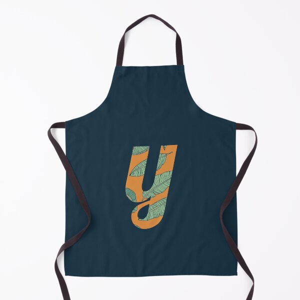Item preview, Leaf/Feather Pattern Letter Y Monogram (Gold) designed and sold by Gumblebee Design.