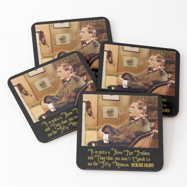 Item preview, Sherlock Holmes - A Three Pipe Problem designed and sold by deusrex007.