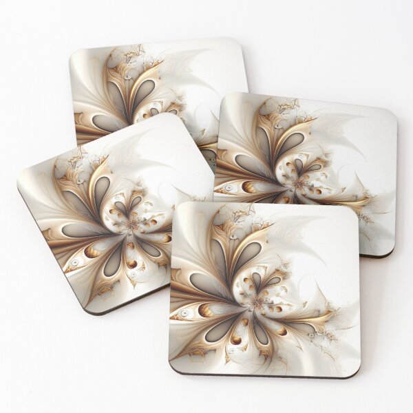 Item preview, Abstract Floral Neutral Botanical Print  designed and sold by FloralFancy.
