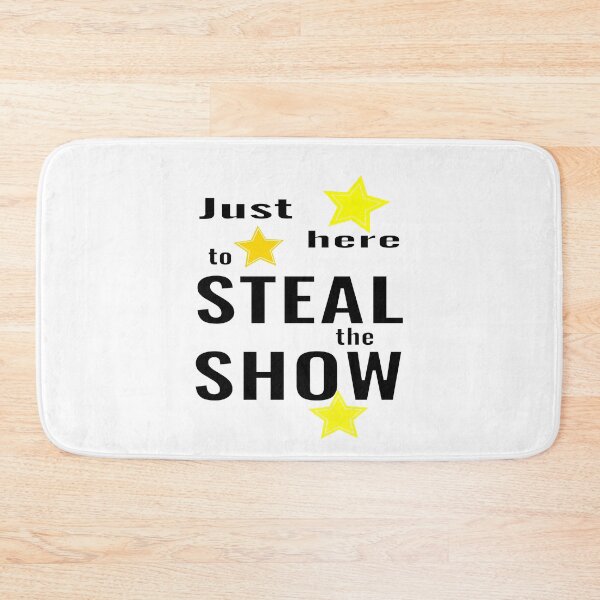Item preview, just here to steal the show designed and sold by CottagePop.