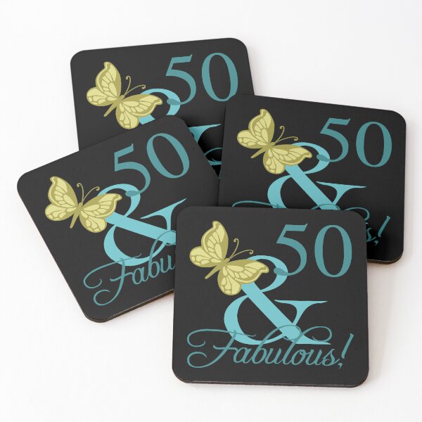 Item preview, Fabulous 50th birthday! designed and sold by thepixelgarden.