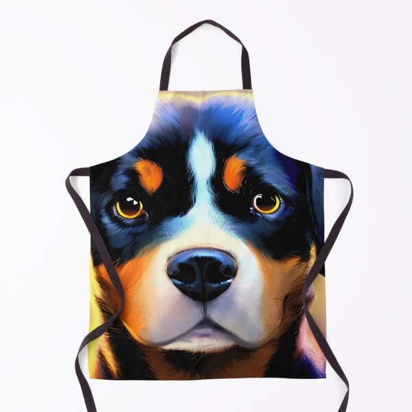 Item preview, Bernese Mountain Dog Puppy in Space designed and sold by Aww_To_Z Animals.