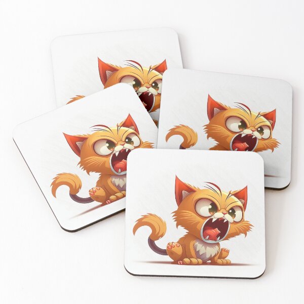 Item preview, Little angry cat designed and sold by lightjourney.