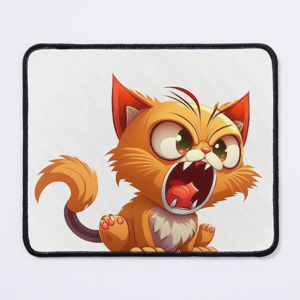 Item preview, Little angry cat designed and sold by lightjourney.