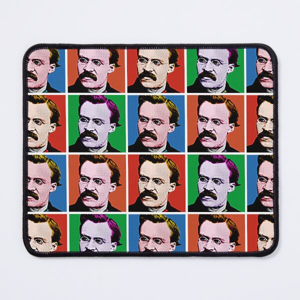 Item preview, Frederick Nietzsche Pop Art Portrait in 4 Colors designed and sold by OnlyPopArt.