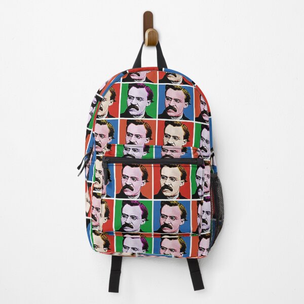 Item preview, Frederick Nietzsche Pop Art Portrait in 4 Colors designed and sold by OnlyPopArt.