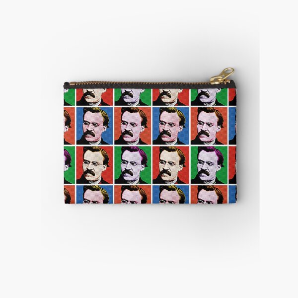 Artikelvorschau, Frederick Nietzsche Pop-Art-Porträt in 4 Farben entworfen und verkauft von OnlyPopArt.