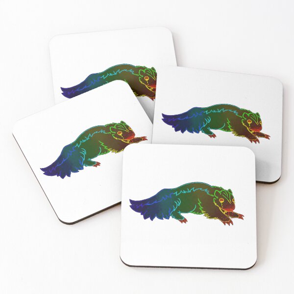 Item preview, Rainbow Badger designed and sold by SharpArtemis.