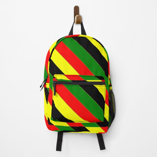 Item preview, Rasta red gold green black stripes design designed and sold by ModSupporters.