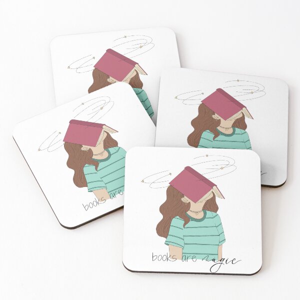 Item preview, Books are magic colored  designed and sold by kymbohcreates.