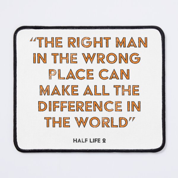 Item preview, Half Life 2 G-Man Quote designed and sold by StebopDesigns.