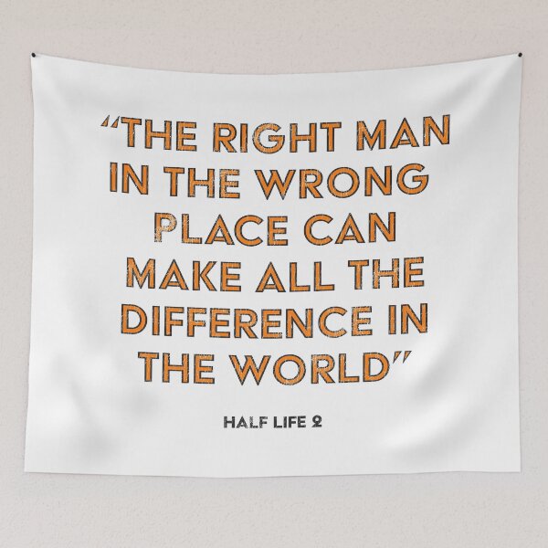 Item preview, Half Life 2 G-Man Quote designed and sold by StebopDesigns.