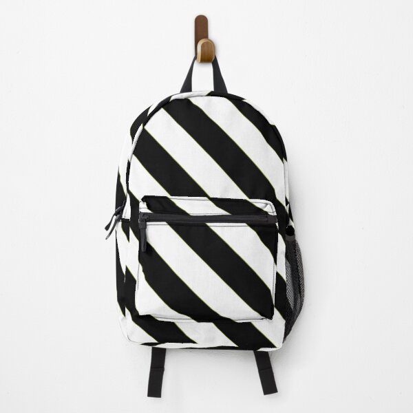 Item preview, white black 2tone stripes design designed and sold by ModSupporters.