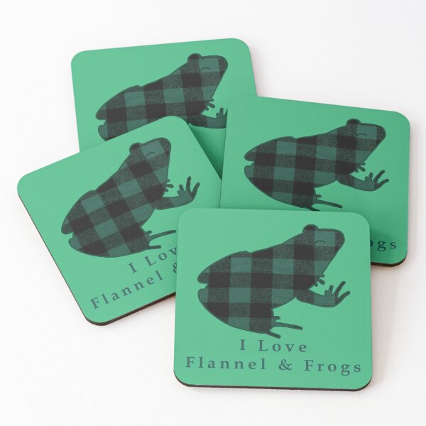 Item preview, I love Flannel and Frogs designed and sold by janraydesigns.