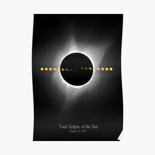 Total Eclipse of the Sun - August 2017 Poster